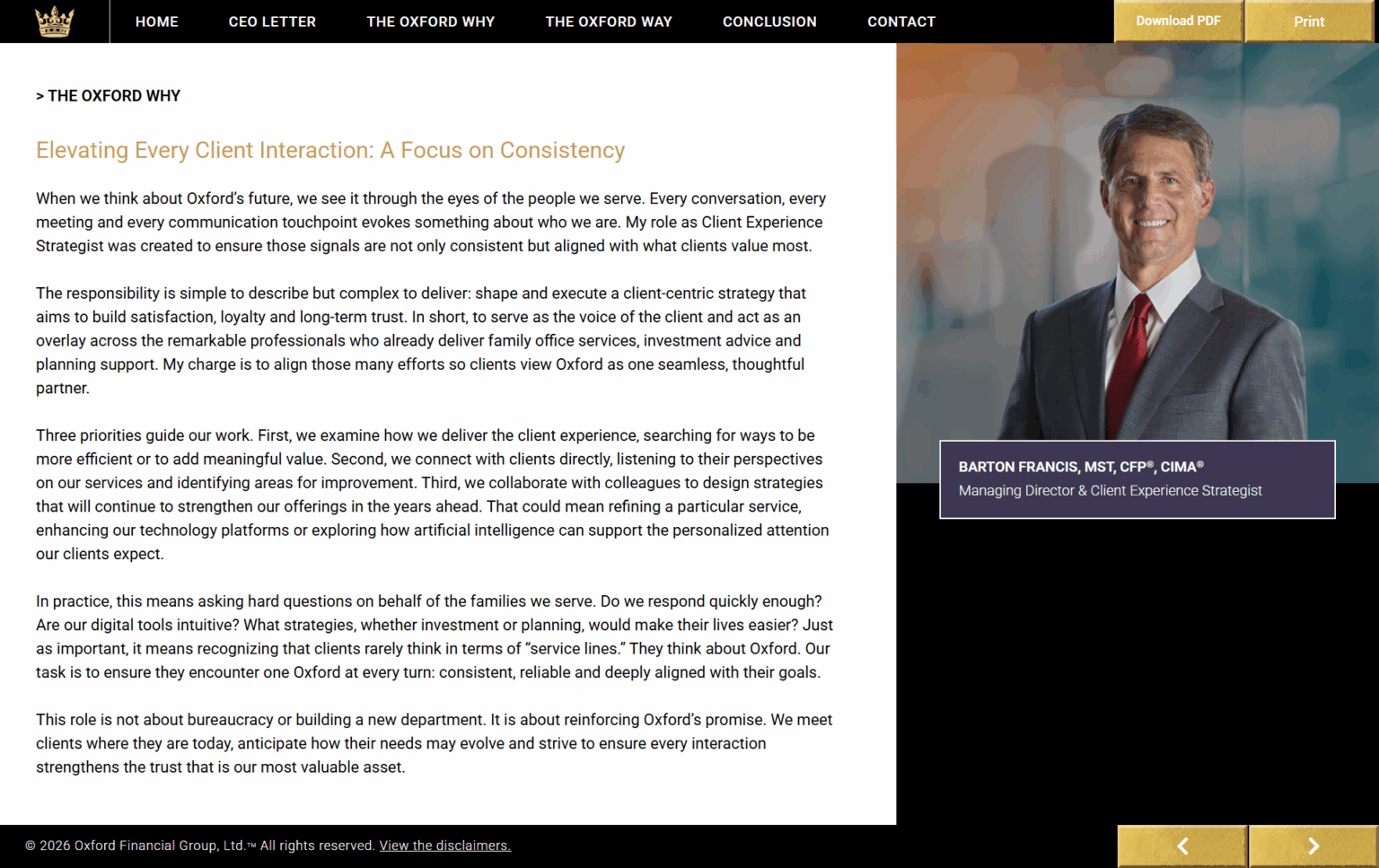 The Oxford Why – Elevating Every Client Interaction - Oxford Financial ...